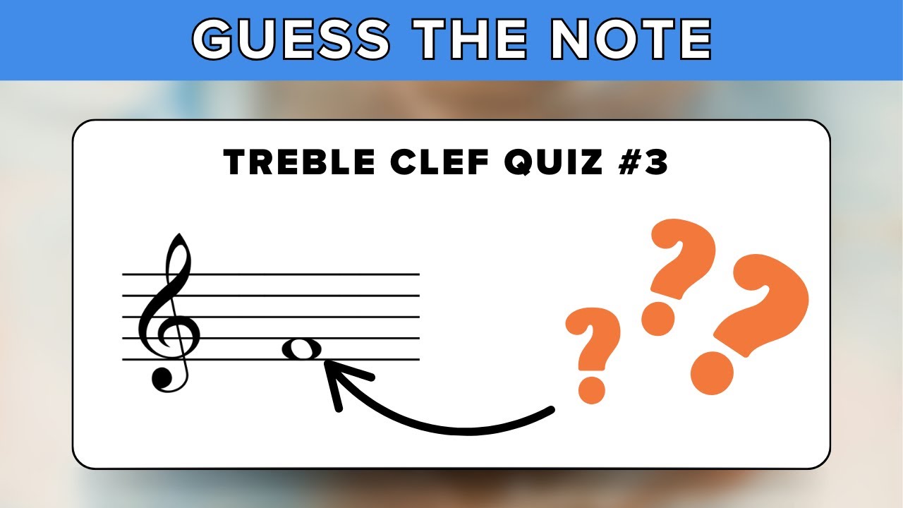 Treble Clef Notes Quiz #3 | Test Your Knowledge!