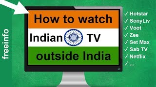 How to watch Indian TV outside India abroad (2020)