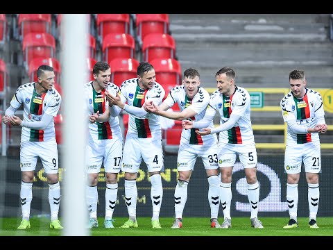 31. kolejka Fortuna1Liga: Skrót meczu GKS Tychy - Wigry Suwałki 5:0