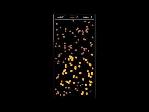 rock paper scissor : Simulator Video