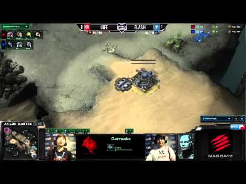StarCraft 2  Life vs Flash  Grand Finals MLG Dallas Game 3