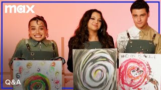 John Green & The Turtles All The Way Down Cast Q&A While Painting