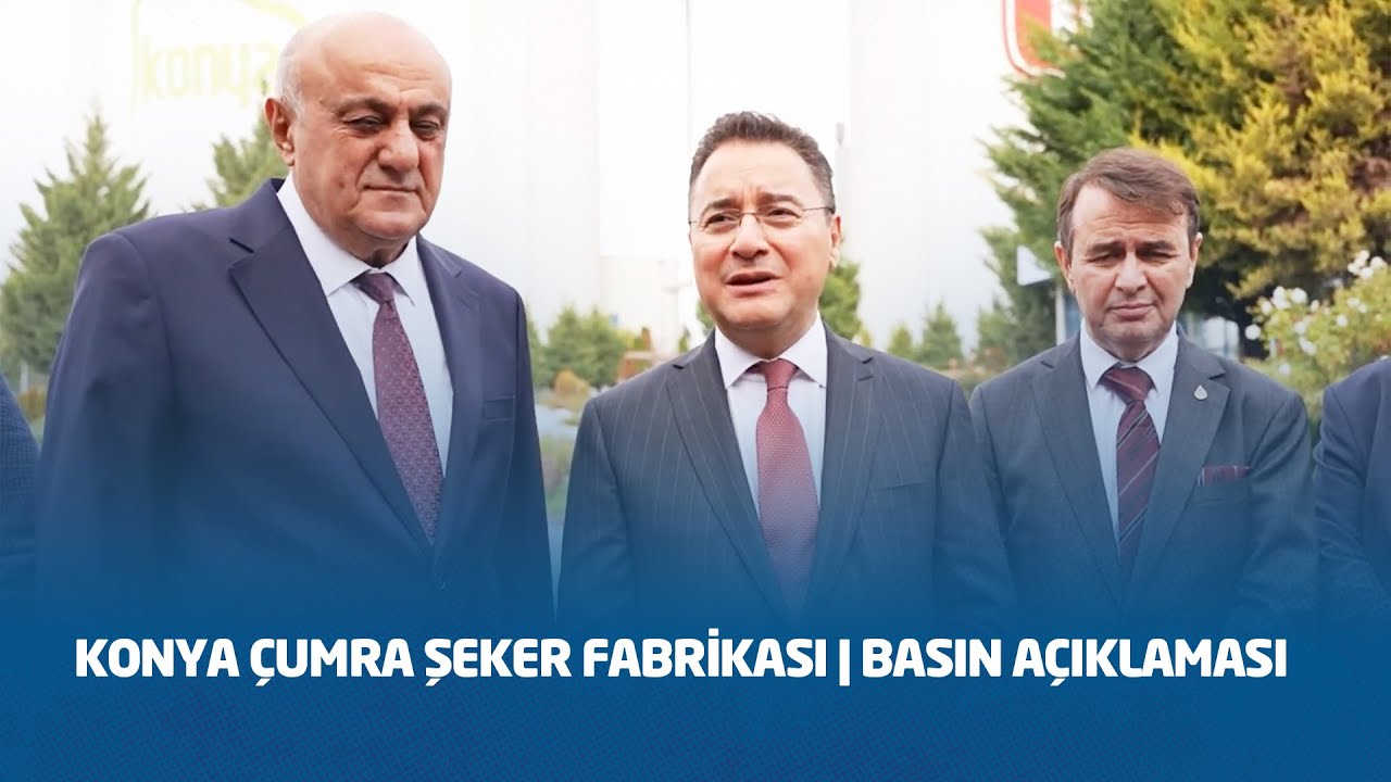 Konya Çumra Şeker Fabrikası | Basın Açıklaması