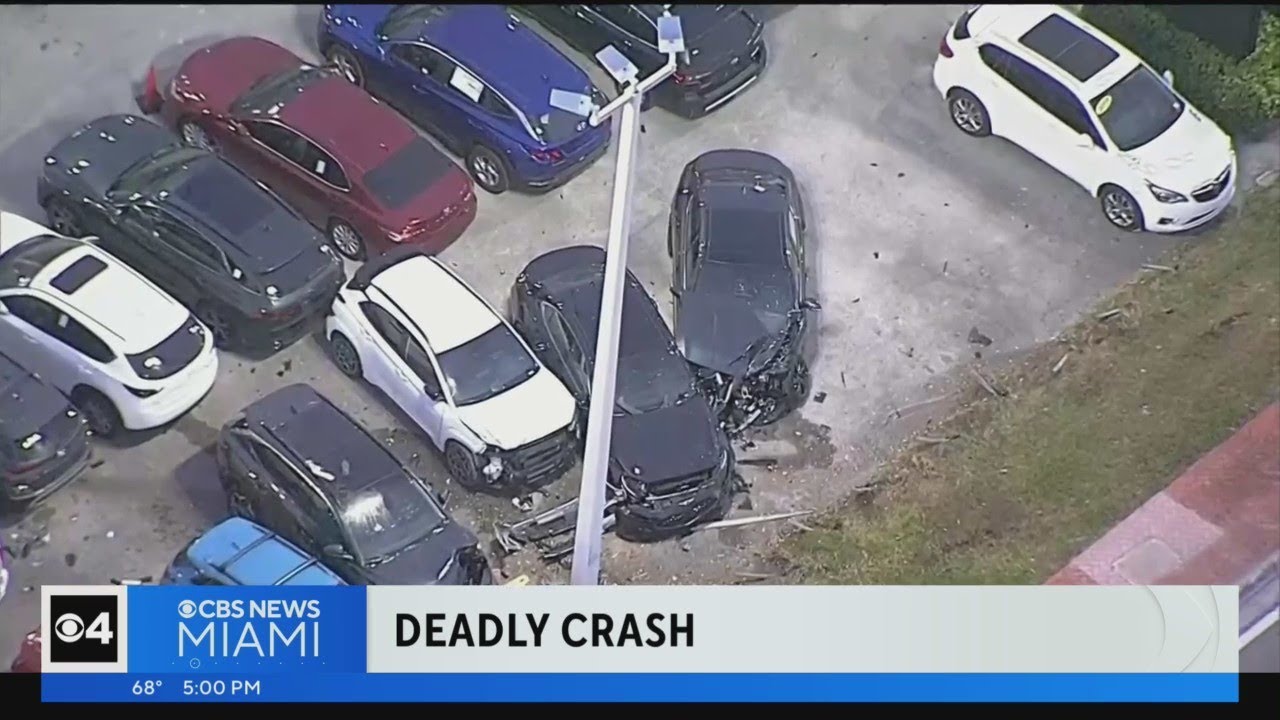 Deadly crash in Miami Gardens