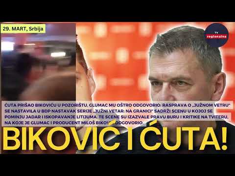 Ćuta prišao Milošu Bikoviću, glumac mu oštro odgovorio! Rasprava o litijumu! Južni vetar: Na granici