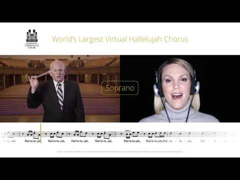 Hallelujah Chorus - Aprenda a cantar a parte Soprano - DG