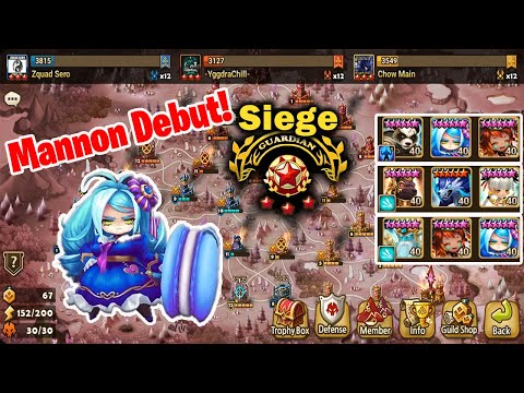 G3 SIEGE - Zquad Sero v ChowMain v -YggdraChill- (Summoners War)