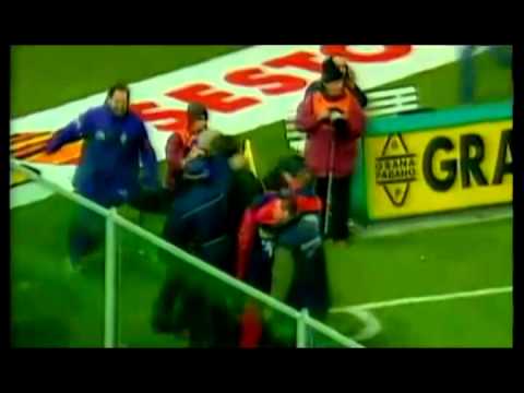 Goal! Batistuta. 1996. Fiorentina - Inter
