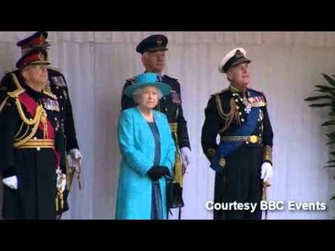 Jubileul de Diamant: Parada militara la Castelul Windsor