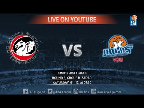 Junior ABA Liga 2018/19, Round 3 match: Petrol Olimpija U19 - Budućnost VOLI U19 (1. 12. 2018)