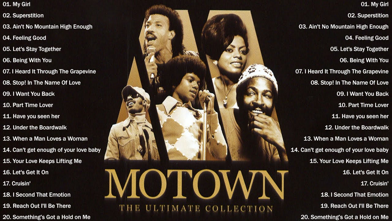 Motown Greatest Hits Collection ⭐ Best Motown Songs Of All Time ️⭐ The Temptations, Stevie Wonder...