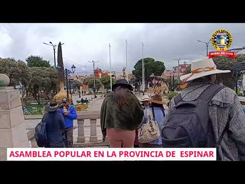 ASAMBLEA POPULAR EN LA PROVINCIA DE ESPINAR CUSCO 2026