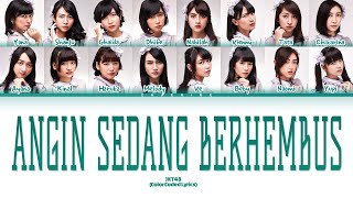 Download lagu JKT48 – Angin Sedang Berhembus Lyrics (Color Coded Lyrics) mp3