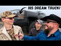 SURPRISED With His Dream Truck