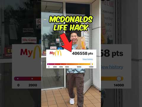 Life Hack für kostenloses Essen #mcdonalds #lifehacks