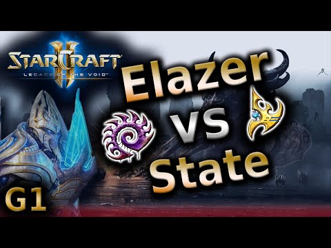 Starcraft 2 - LotV - Elazer (Z)  vs State (P) - G1 on Ulrena - SC2 Tournament