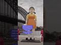 Squid Game S Red Light Green Light Doll Arrives In Sydney For Halloween Yahoo Australia Shorts