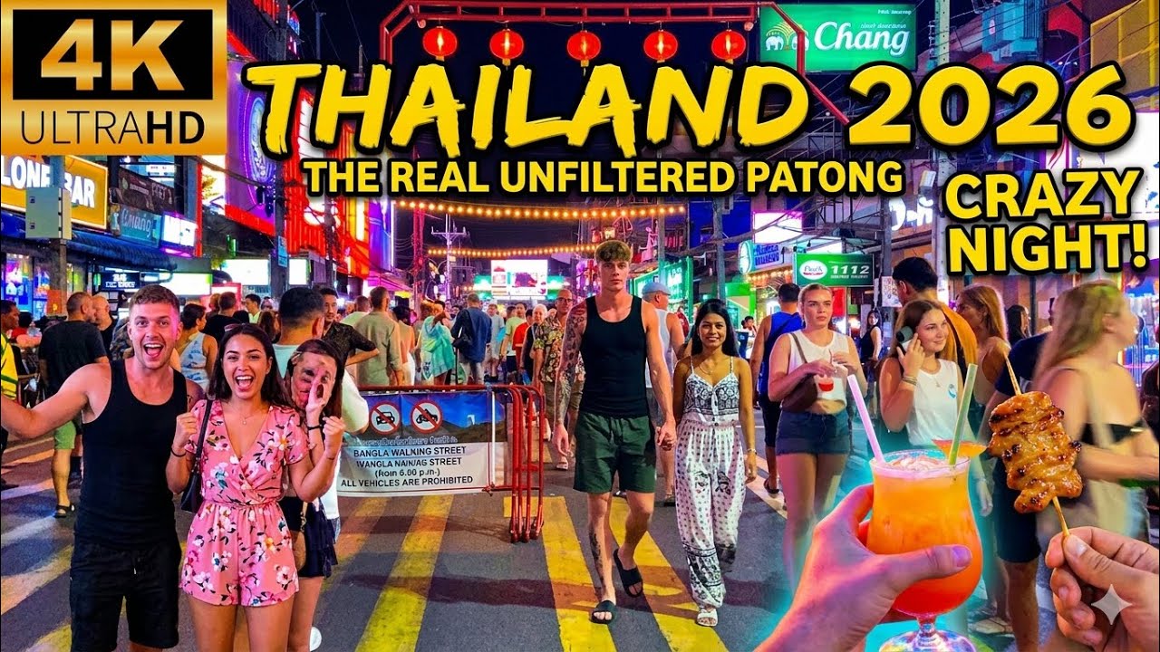 Visit Bangla Walking Street in Patong for live music & street food.