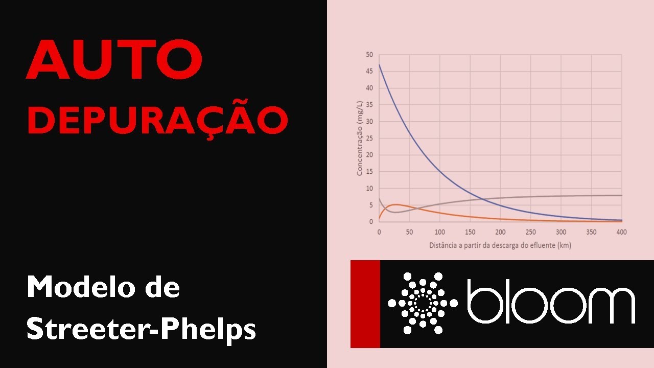 Autodepuração de rios e cursos d'água: modelo de Streeter-Phelps