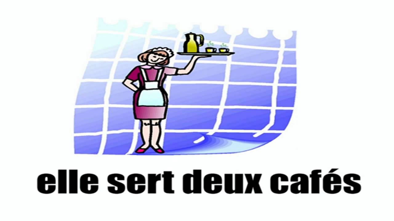 French words with pictures # Verbs - What are they doing
