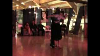 Alberto Bersini y Paola Pinessi alla milonga de Tango Rodolfo.mpg