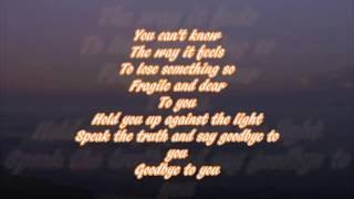 Fragile and Dear ~ Yellowcard (lyrics)