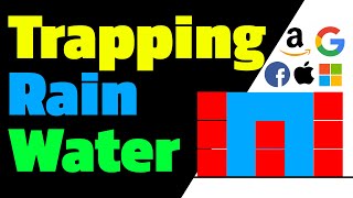 Trapping Rain Water Problem (Hindi) | FAANG | MyCodeShala