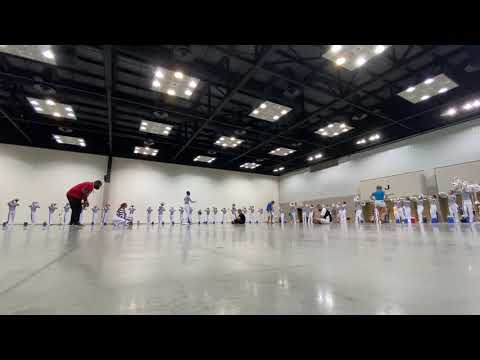 2021 Bluecoats: Bloo Brass “Lucy Hit” Warm Up at Finals