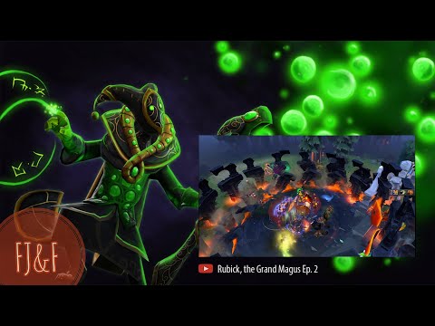 Dota 2 Rubick, the Grand Magus Ep. 2 - Arena of Blood, Poison Nova, and Mana Void!!