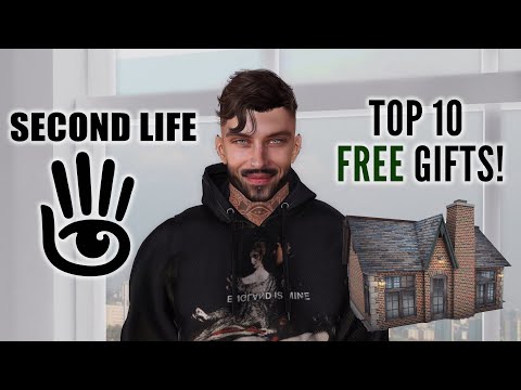 SECOND LIFE | Top 10 FREE GIFTS! | Free Home | Clothing | Furniture & Store Credit | Be Quick!