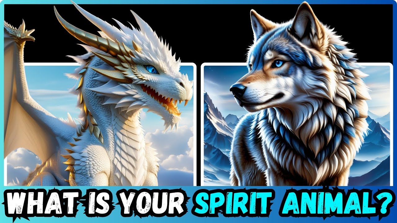What is Your SPIRIT ANIMAL?" 🦁🦉🐉FUN PERSONALITY QUIZ😍 What Animal Lives Inside You?