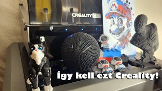 Így kell ezt Creality! | Creality K2 Plus Combo 3D Printer with CFS ◆ Eszközteszt