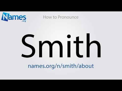 What Does The Name Smith Mean