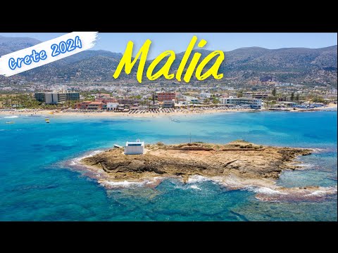 Malia Heraklion Crete Greece 4K