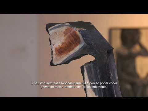 Vídeo: A porta pechada. Escultura de Elena Colmeiro