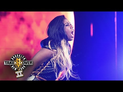 Ember Moon's entrance: NXT TakeOver: Brooklyn II, only on WWE Network