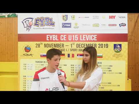 EYBL CE U15 | Interviews | Edoardo Bottelli