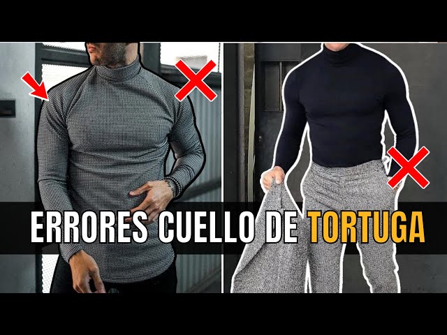 Vídeo relacionado con COOFANDY Jersey Hombre Cuello Alto Invierno Sueter Manga Larga Cuello Vuelto Jersey de Punto Sweater Ajustado Negro S