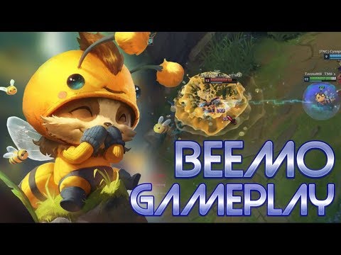 *NEW TEEMO SKIN* BEEMO TOP LANE GAMEPLAY!