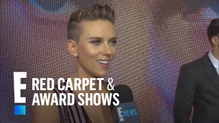 Scarlett Johansson Talks Making "Ghost in the Shell" Movie | E! Live from the Red Carpet