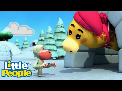 Little People Mini Adventures | Meet your FROZEN FRIENDS | Kids Cartoons - Kids TV Series, Kingdom Kids Zone - Little People - Fisher Price