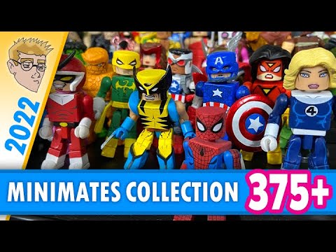 MINIMATES Collection 2022 - 375+ Figures - MARVEL, TMNT, GHOSTBUSTERS, STREET FIGHTER, & MORE