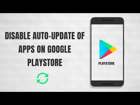 How to disable Auto-update of Apps on Google Playstore | 2020
