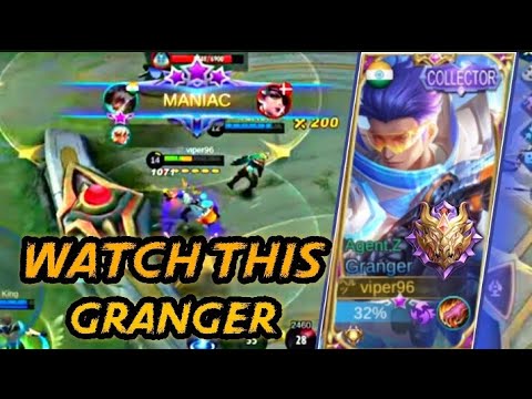 Hyper Granger Is New Meta || Granger Best Build And Gameplay || Mobile Legends Bang Bang