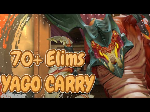 INSANE 70+ Elims Yagorath Carry : Paladins Pro Yagorath Gameplay