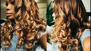 THE PERFECT HONEY BLONDE FOR DARKER SKIN | BEAUTYANDMARIE