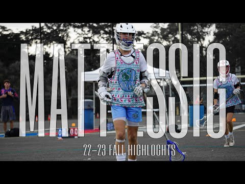 Matt Essig (class of 2025) Fall Lacrosse Highlights 22-23