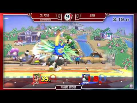 Sweet Spot 3 - Winners Pools - cE Poyo (Luigi, Kirby) vs. Crim (Yoshi)