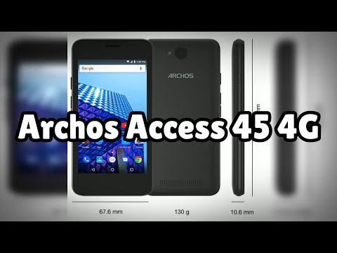 Photos of the Archos Access 45 4G | Not A Review!
