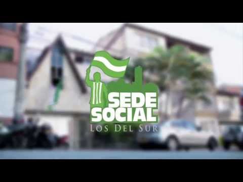 "Inauguración Sede Social de LOS DEL SUR, la barra de Atlético Nacional." Barra: Los del Sur &bull; Club: Atlético Nacional